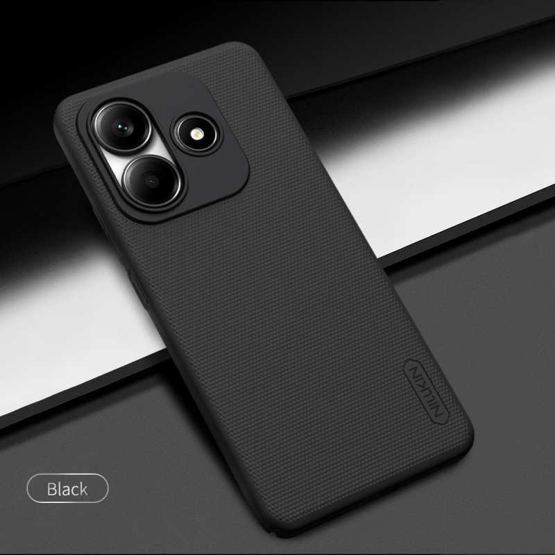 Nillkin Super Frosted Back Cover for Xiaomi Redmi Note 14 5G Fekete