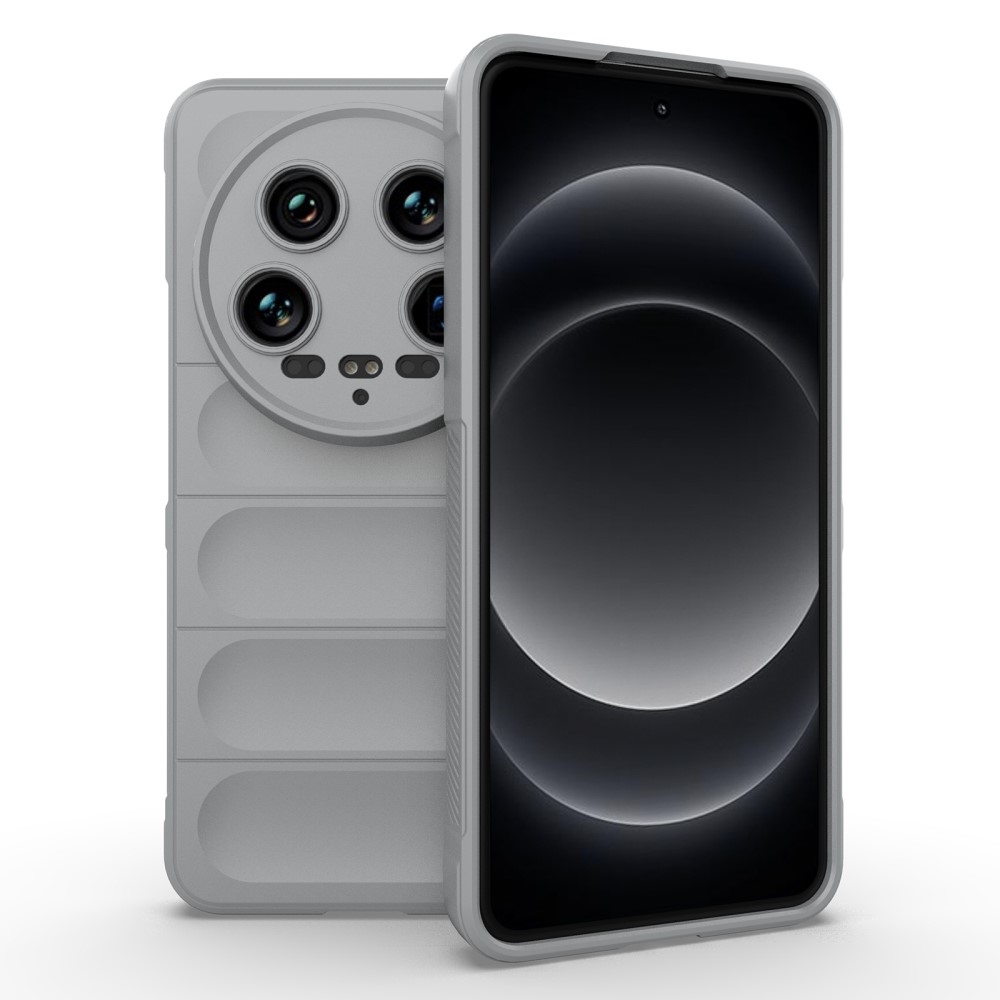 Rugg tartós zselés tok Xiaomi 14 Ultra - világosszürke