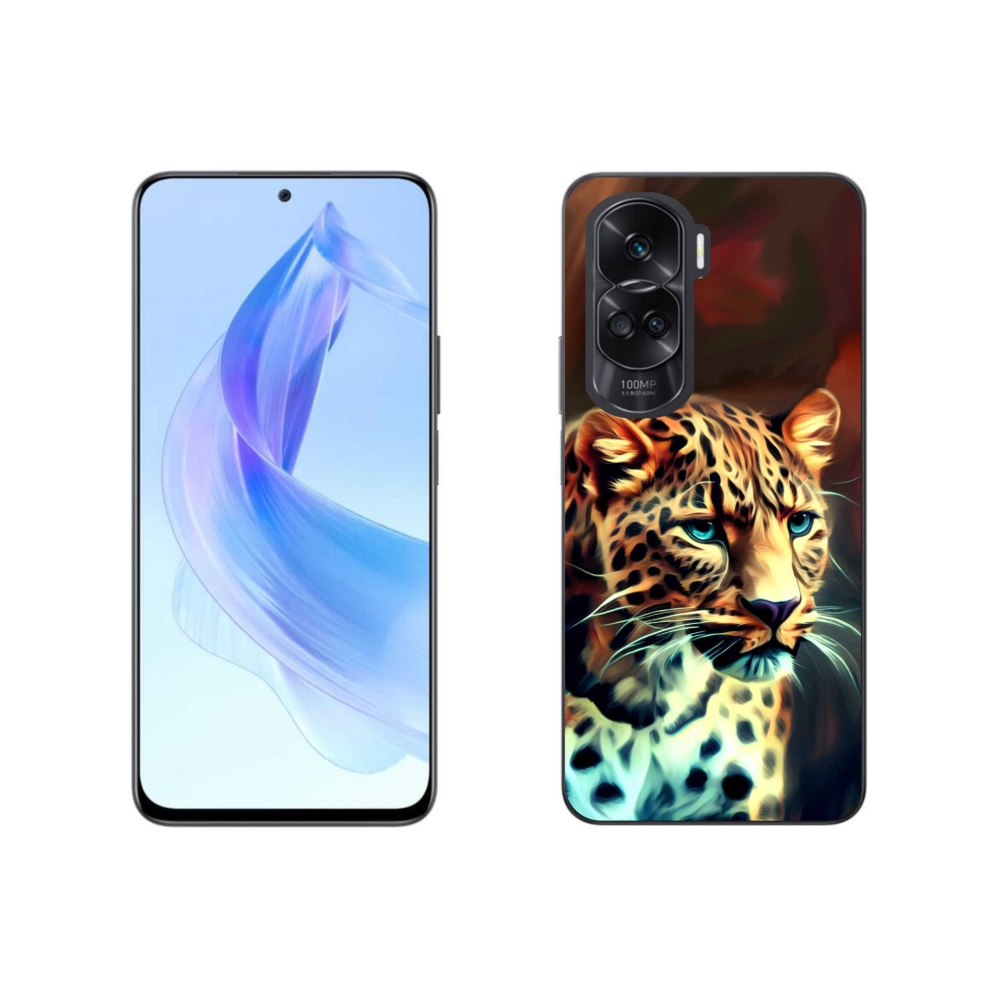Gél borítás mmCase a Honor 90 Lite készülékhez - leopárd