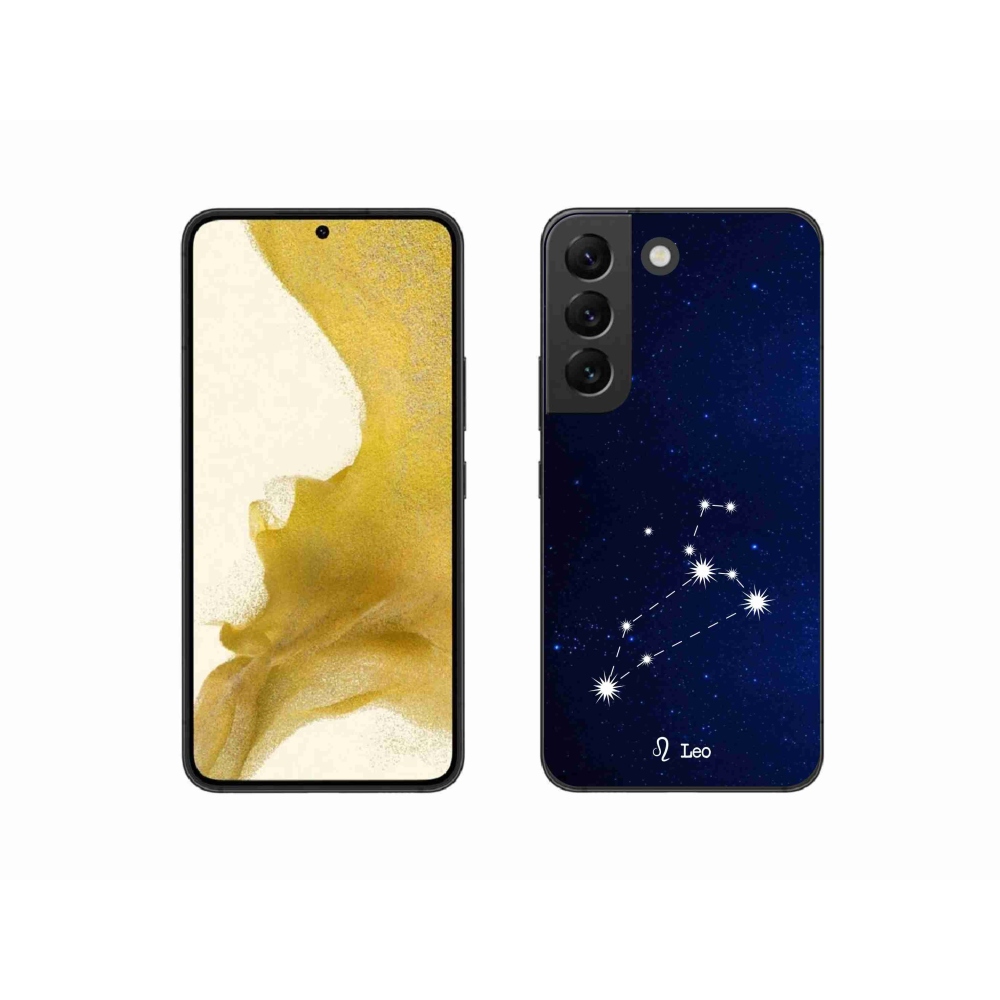 Gél borító mmCase Samsung Galaxy S22 5G - Lion csillagképhez
