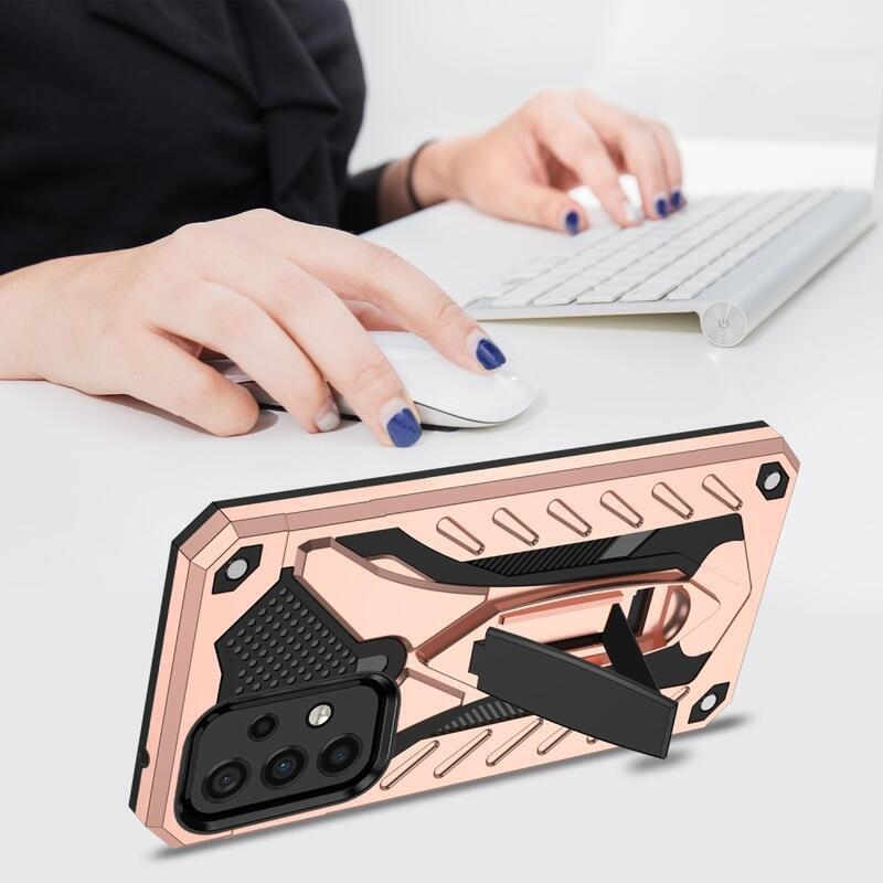 Phantom tartós hibrid borítás Samsung Galaxy A53 5G készülékhez - rózsaarany