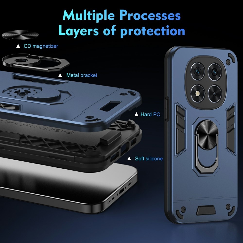 Defend tartós borító a Xiaomi Redmi Note 14 Pro 5G/Poco X7 5G számára - kék