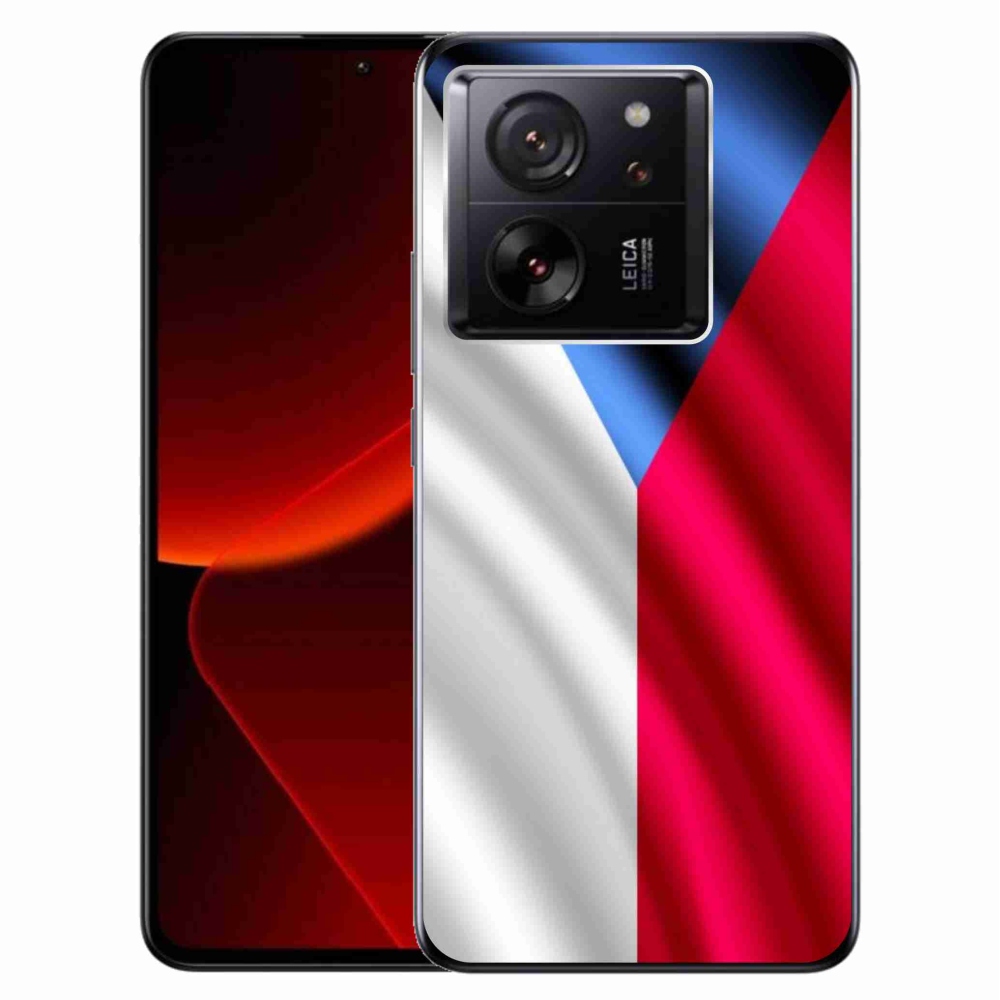 Gél borítás mmCase a Xiaomi 13T/13T Pro - cseh zászlóhoz