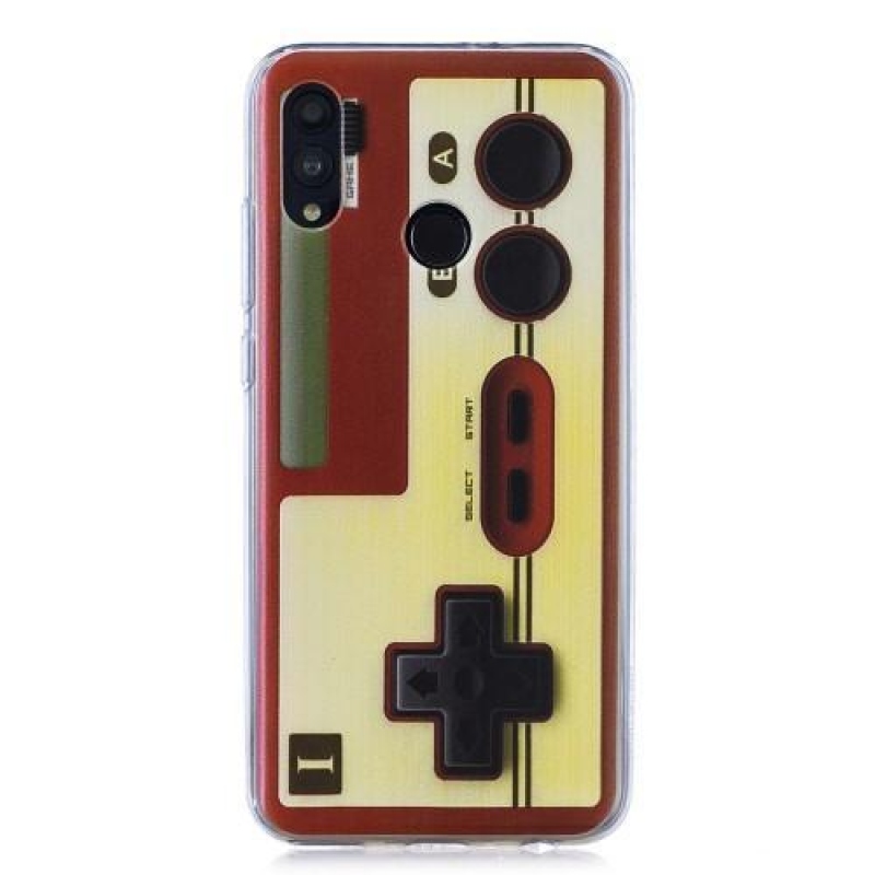 Kép szilikon borítás Honor 10 Lite és Huawei P Smart (2019) készülékhez - gameboy