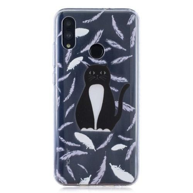 Kép szilikon borítás Honor 10 Lite és Huawei P Smart (2019) készülékhez - cat