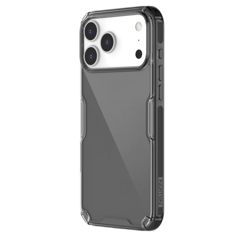 Nillkin Nature TPU PRO Cover for Apple iPhone 17 Pro Max átlátszó fekete