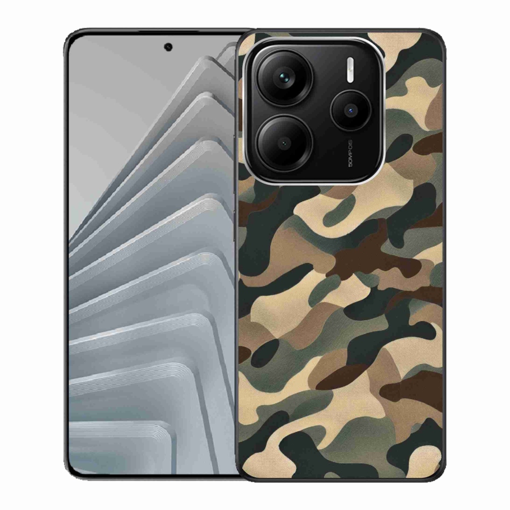 Gél borítás mmCase a Xiaomi Redmi Note 14 5G-hez - álcázó minta 11