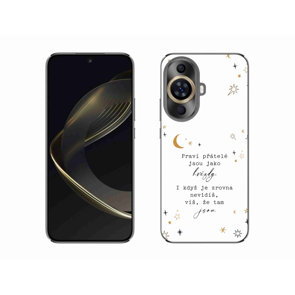 Gél borítás mmCase a Huawei Nova 11 - idézet 6 fehér háttéren