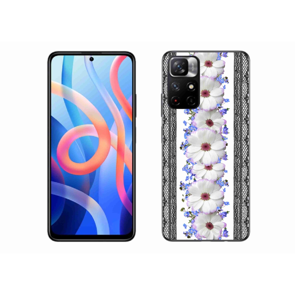 Gél borító mmCase a Xiaomi Redmi Note 11S 5G számára - virágok 8