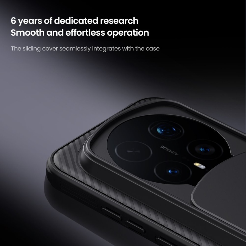 Nillkin CamShield PRO hátlap Honor Magic 8 Pro készülékhez, fekete