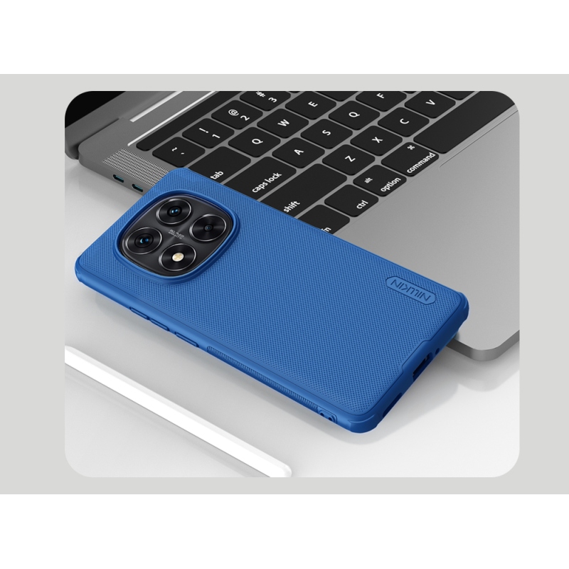 Nillkin Super Frosted PRO hátlap a Xiaomi Redmi Note 14 Pro+ 5G kékhez
