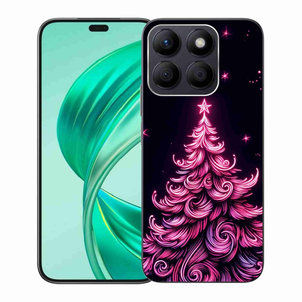Gél borítás mmCase a Honor X8b-hez - neon karácsonyfa 2