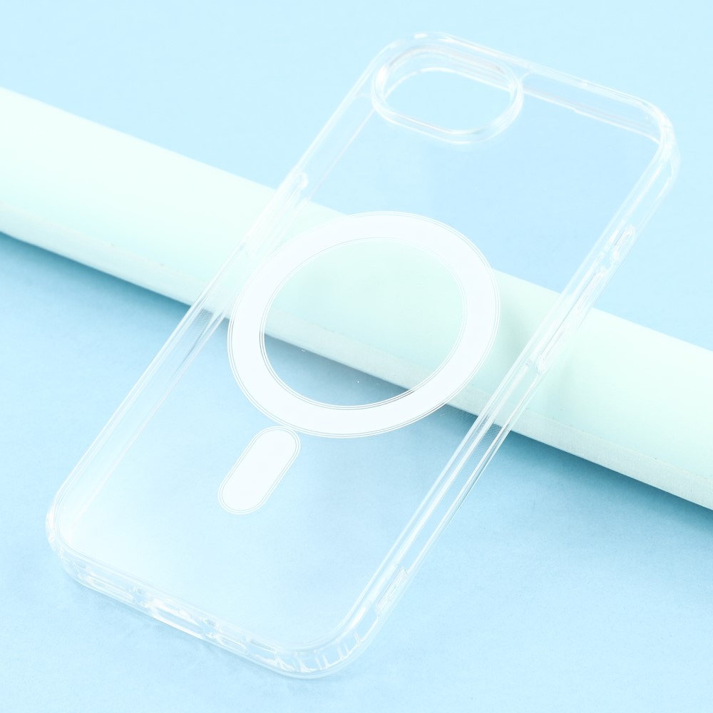 Átlátszó zselés tok MagSafe készülékkel iPhone 16e készülékhez