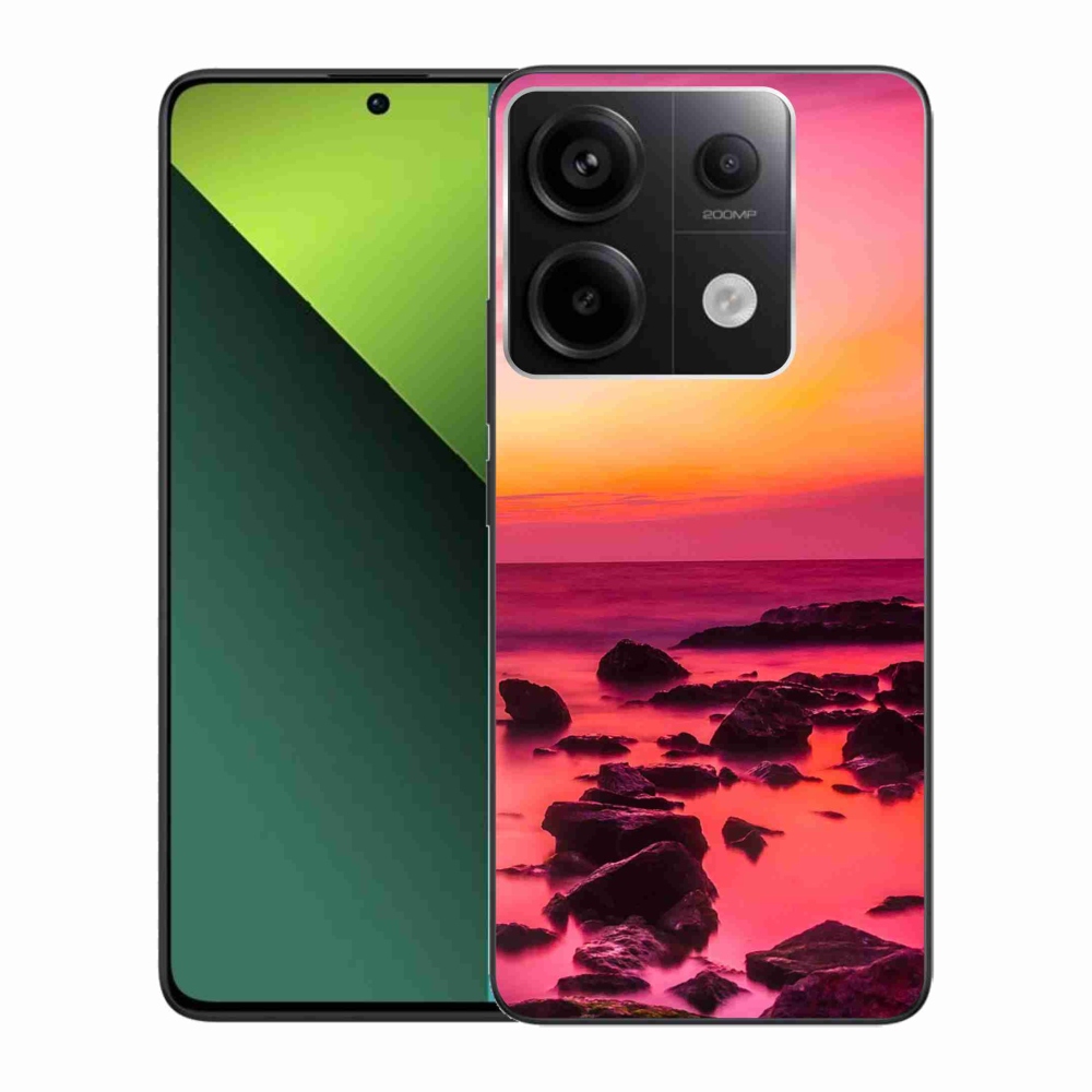 Gél borítás mmCase a Xiaomi Redmi Note 13 Pro 5G/Poco X6 5G számára - tenger és ragyogás