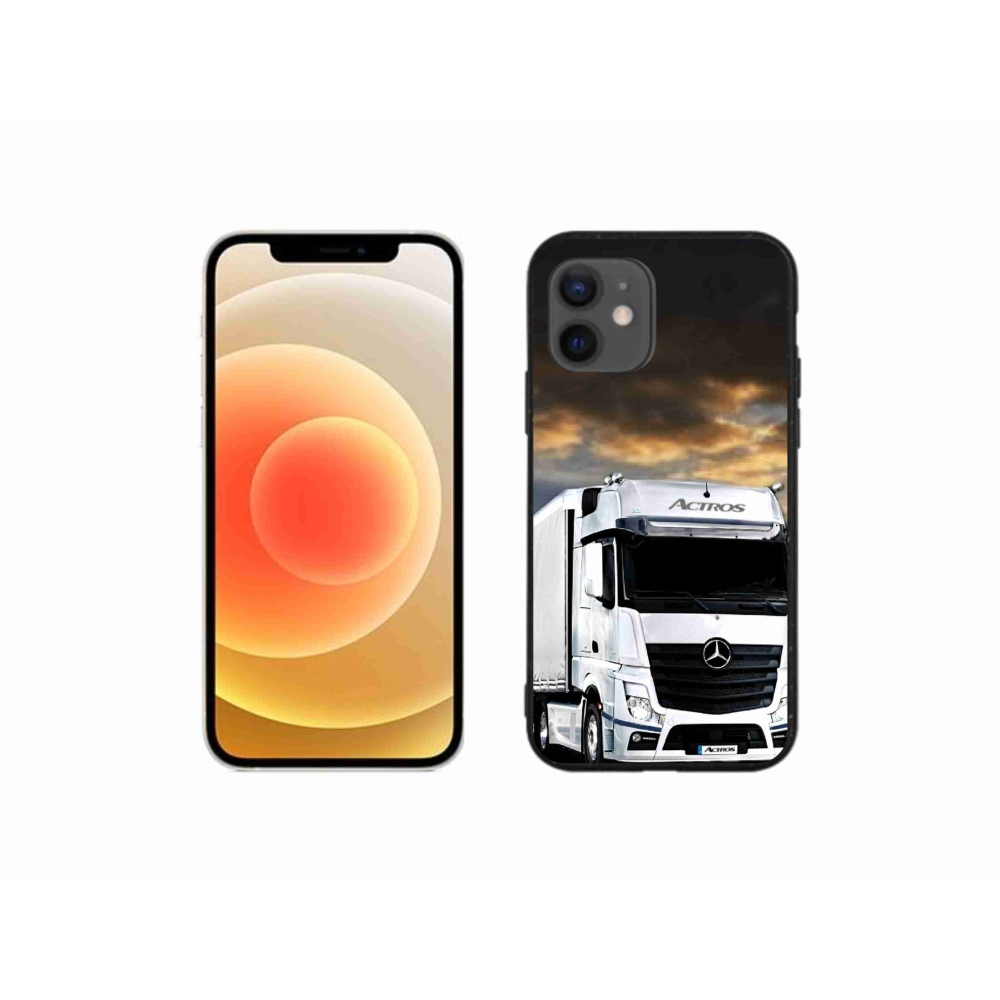 Gél borítás mmCase iPhone 12 mini készülékhez - teherautó