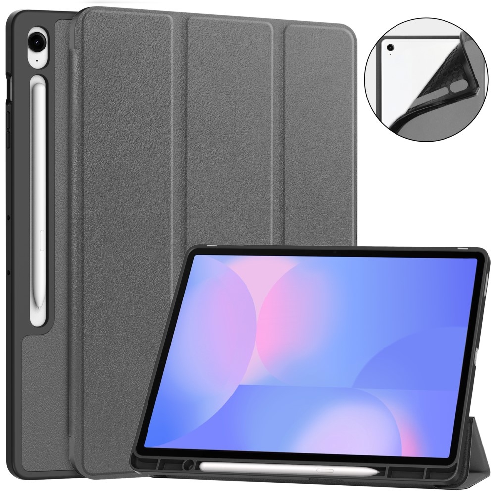 Casy intelligens záró tok Samsung Galaxy Tab S10 FE+ készülékhez - szürke
