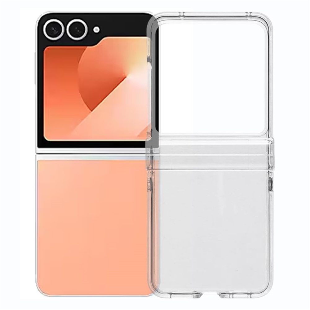 Műanyag borítás Samsung Galaxy Z Flip7 5G készülékhez - átlátszó