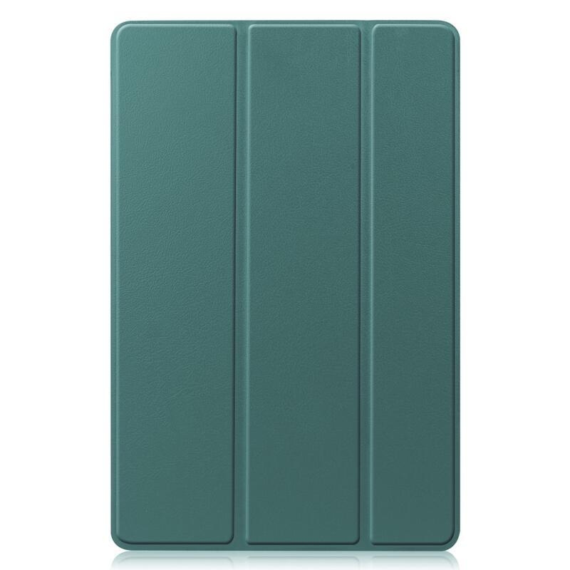 Pozicionáló intelligens PU bőr tablet tok Samsung Galaxy Tab S8 Plus - zöld