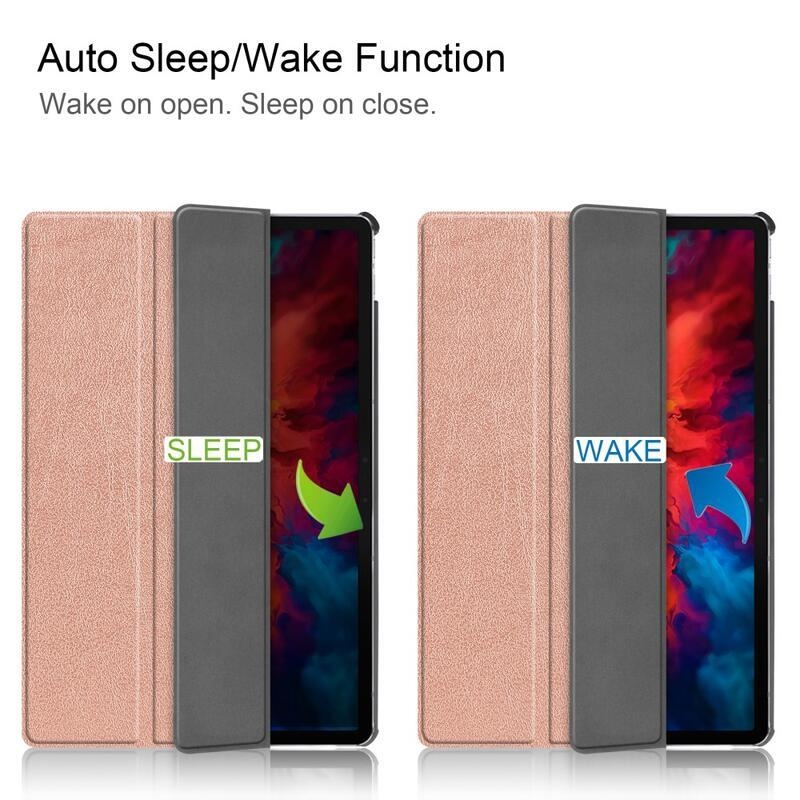 Állítható tok a Lenovo Tab P11 Pro-hoz - rózsaarany színben
