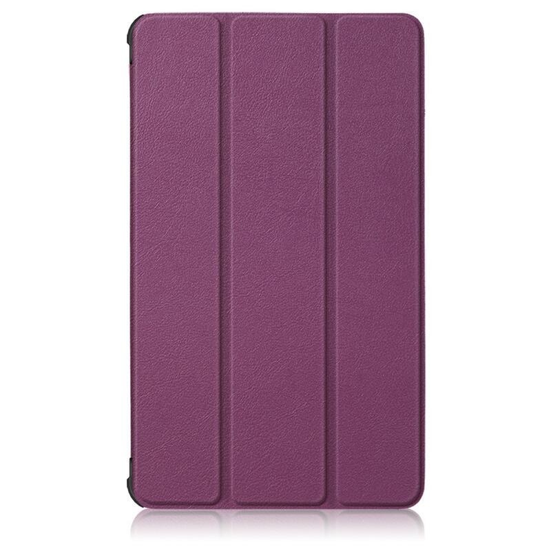 Állítható PU bőr táblagép tok Samsung Galaxy Tab A7 Lite T220/T225 8.7 - lila