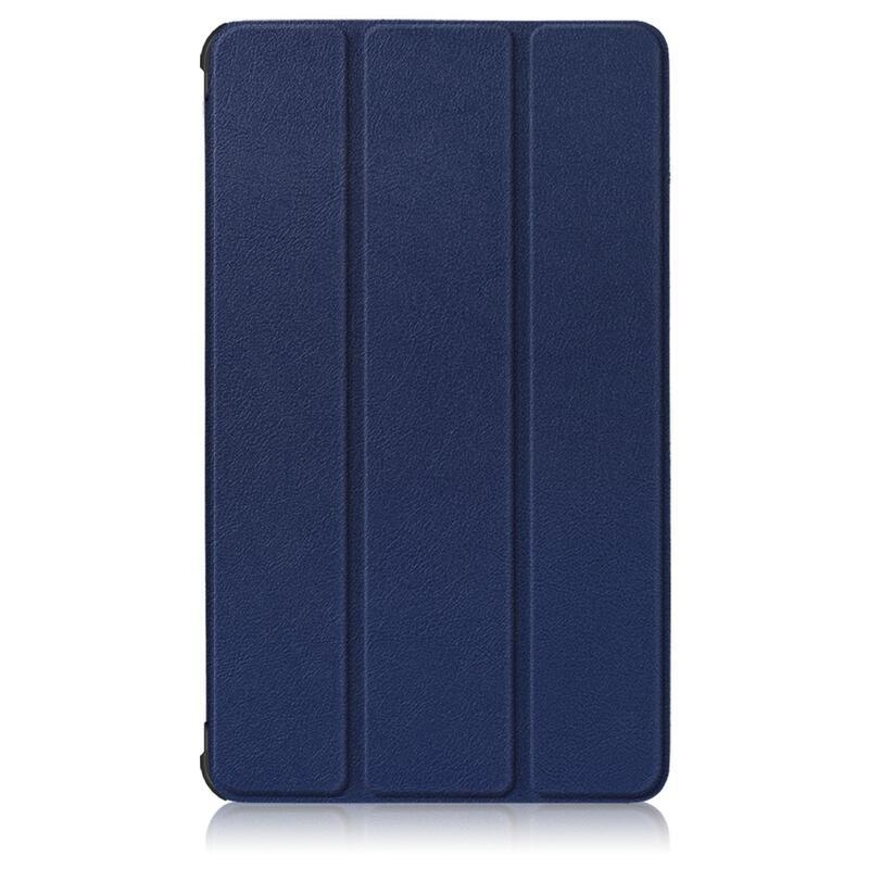 Állítható PU bőr táblagép tok Samsung Galaxy Tab A7 Lite T220/T225 8.7 - sötétkék