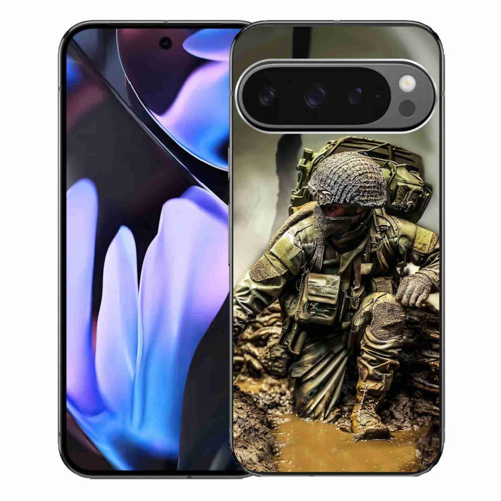 Gél védőburkolat mmCase a Google Pixel 9 Pro XL-hez - katonásabb