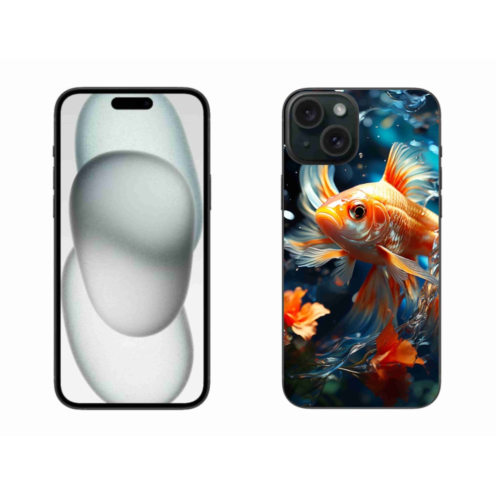 Gél védőburkolat mmCase iPhone 15 Plus készülékhez - hal