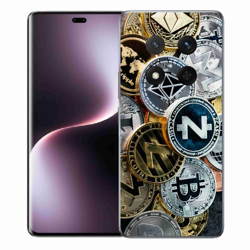 Gél borítás mmCase a Honor Magic 7 Lite 5G számára - kriptovaluták