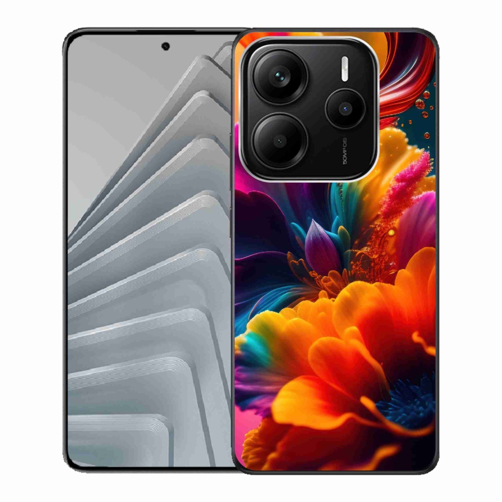 Gél borítás mmCase a Xiaomi Redmi Note 14 5G számára - absztrakt motívum 2