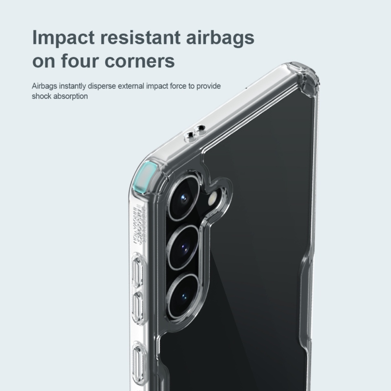 Nillkin Nature TPU PRO Cover for Samsung Galaxy S24 átlátszó