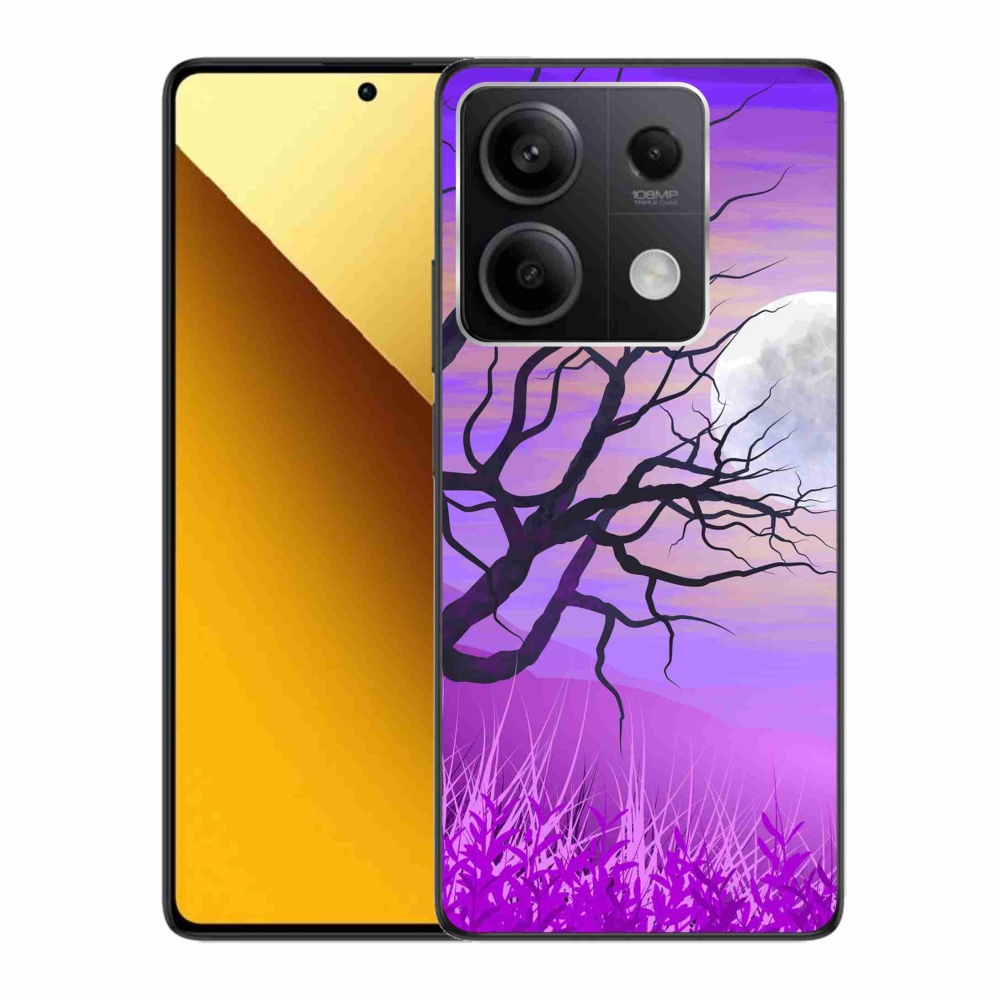 Gél tok mmCase a Xiaomi Redmi Note 13 5G számára - rajzfilmes kidőlt fa