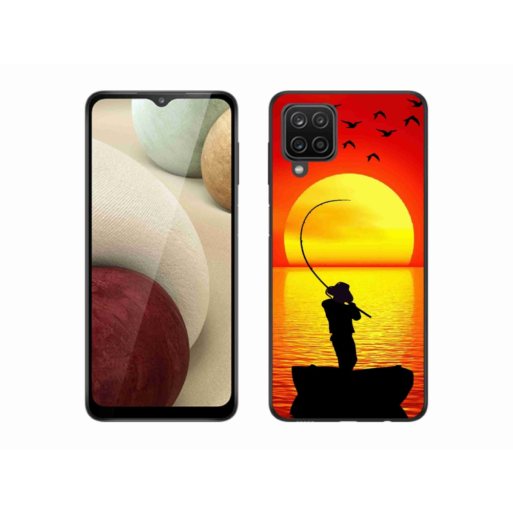 Gél borítás mmCase Samsung Galaxy A12 - horgászáshoz