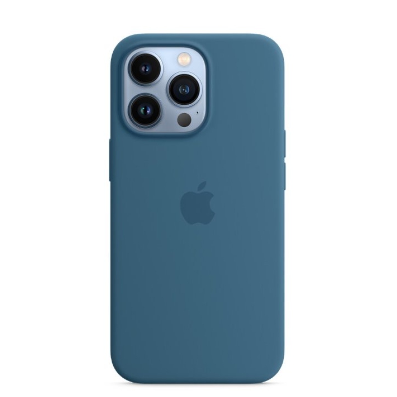 MM2G3ZE/A Apple szilikon borító, beleértve a. Magsafe iPhone 13 Pro készülékhez Blue Jay