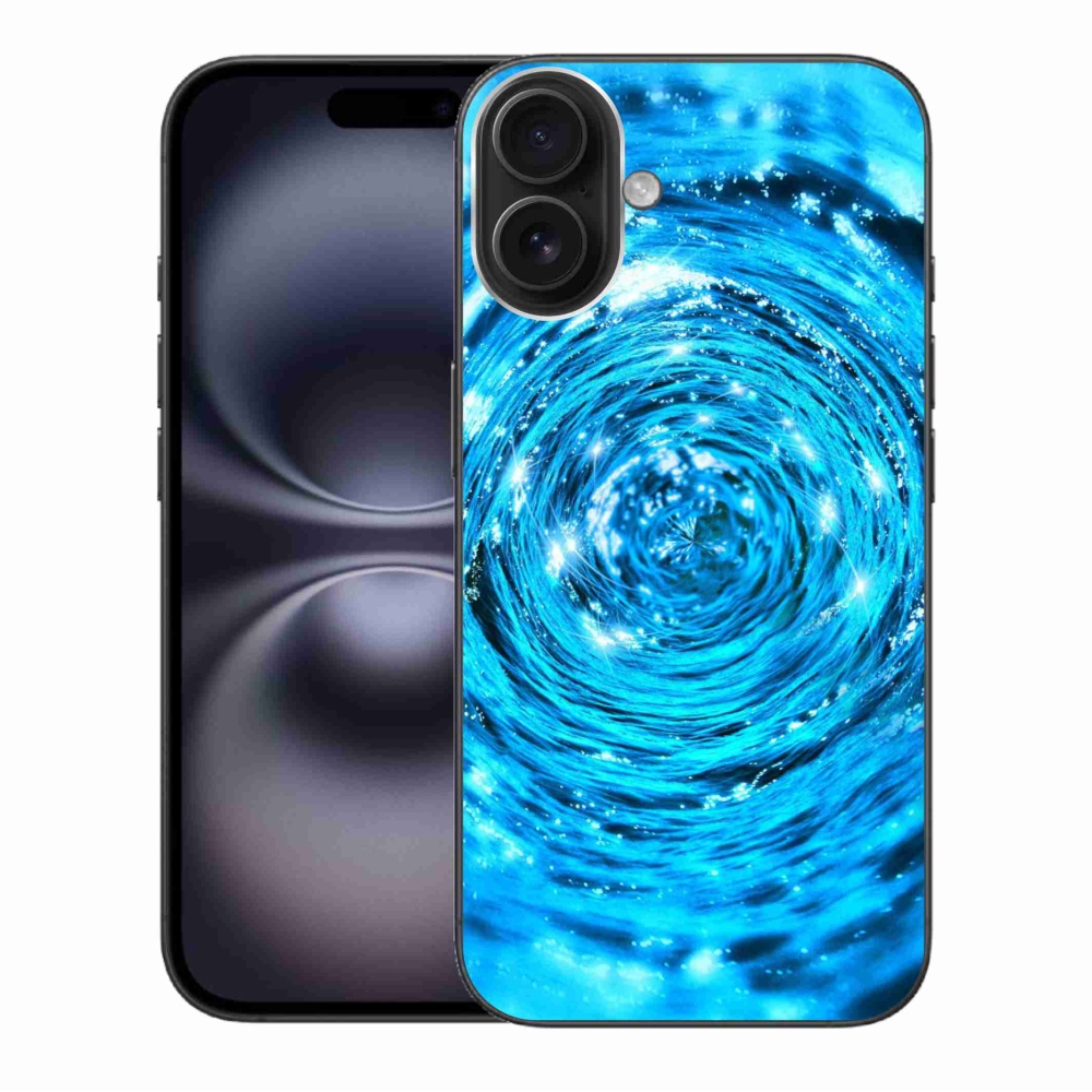Zselés borítás mmCase iPhone 16 Plus készülékhez - water vortex