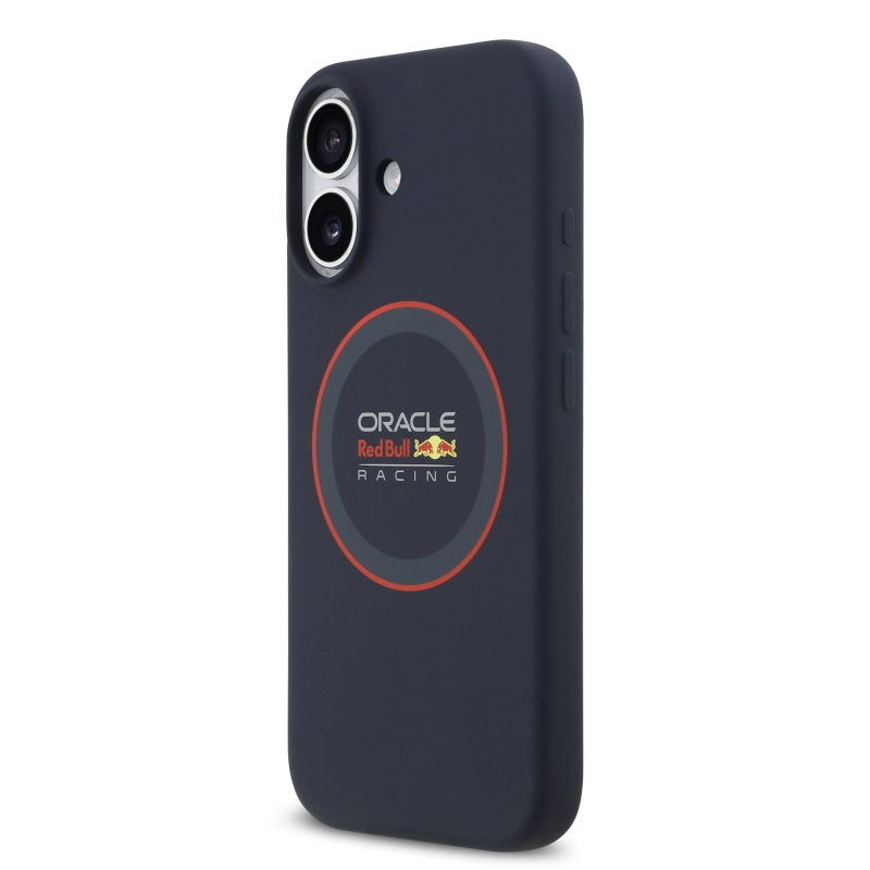 Red Bull szilikon Red Ring MagSafe hátlapi borító iPhone 17 Navy számára