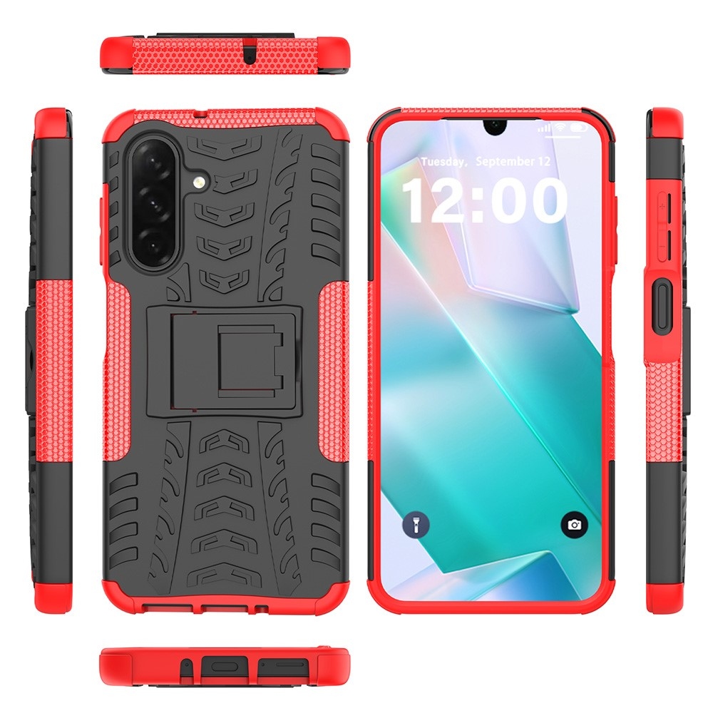 Rúgásálló borítás Samsung Galaxy A26 5G készülékhez - piros