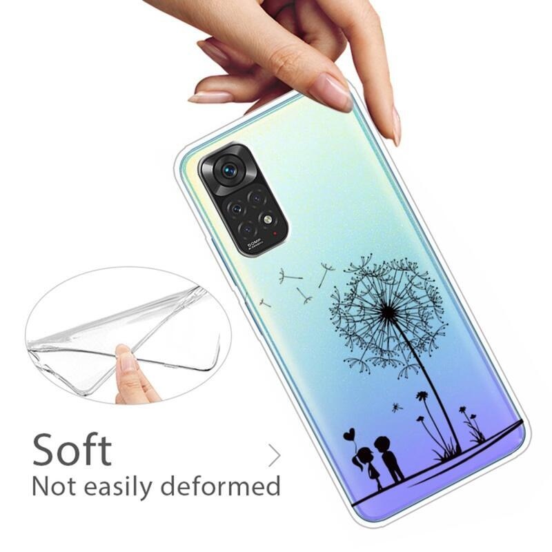 Gél tok nyomtatás Xiaomi Redmi Note 11 4G/Note 11S 4G - pitypang