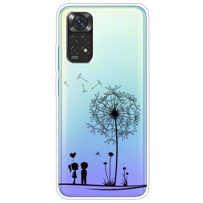 Gél tok nyomtatás Xiaomi Redmi Note 11 4G/Note 11S 4G - pitypang