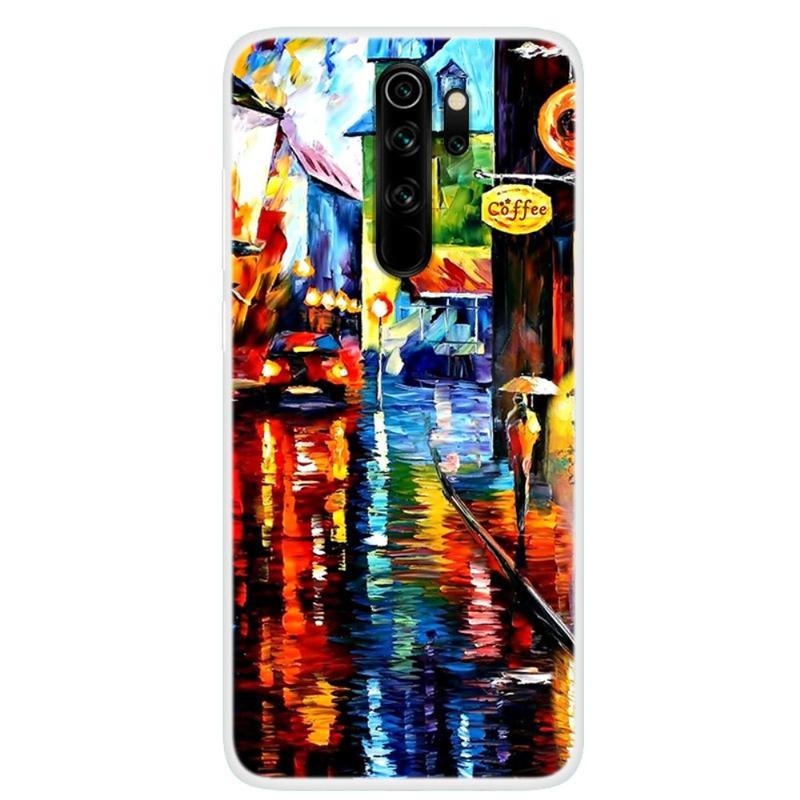 Gél tok nyomtatás Xiaomi Redmi Note 8 Pro - olajfestmény