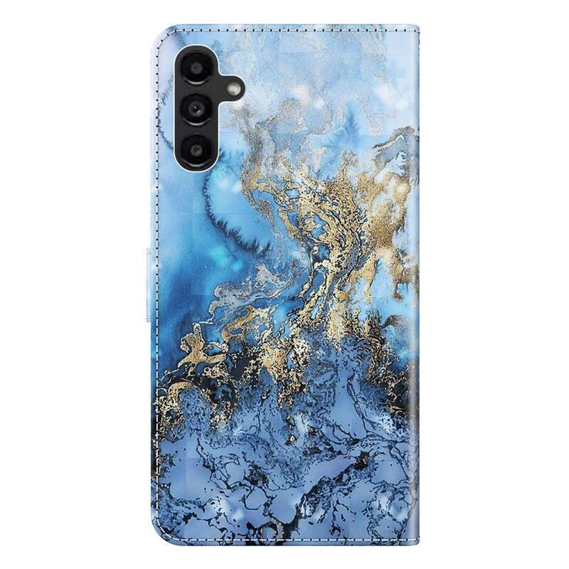 Nyomtatott könyv tok Samsung Galaxy A14 4G/5G készülékhez - absztrakt minta