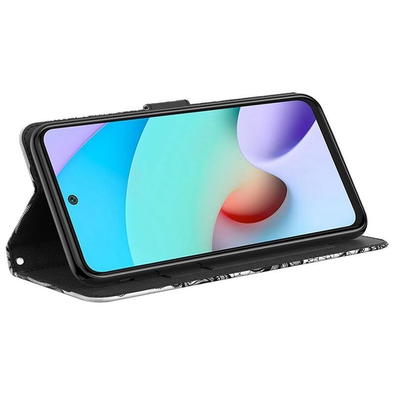 Nyomtatott pénztárca tok Xiaomi 12 Lite-hoz - csipke virág