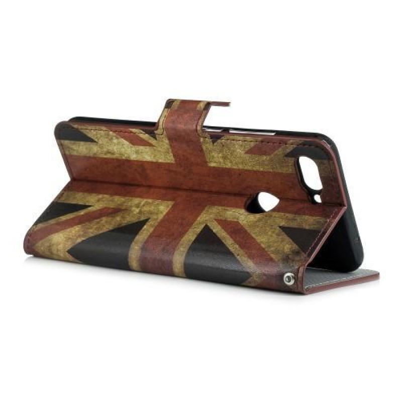 Printie PU bőr pénztárca tok Xiaomi Mi 8 Lite-hoz - UK