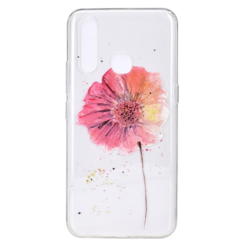Printy zselés tok mobil Huawei P40 Lite E - gyönyörű virág