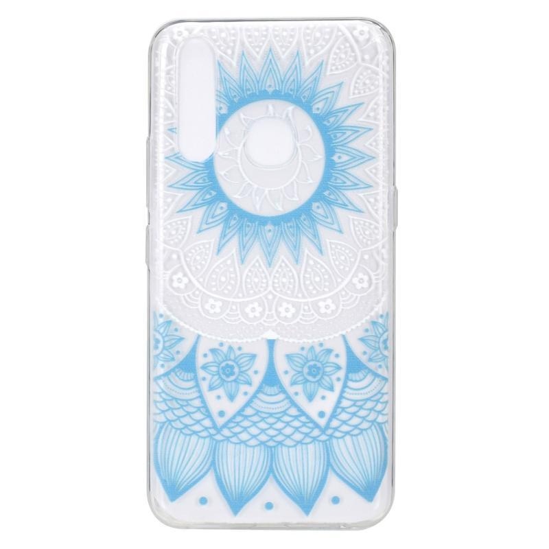 Printy zselés tok mobil Huawei P40 Lite E - kék mandala