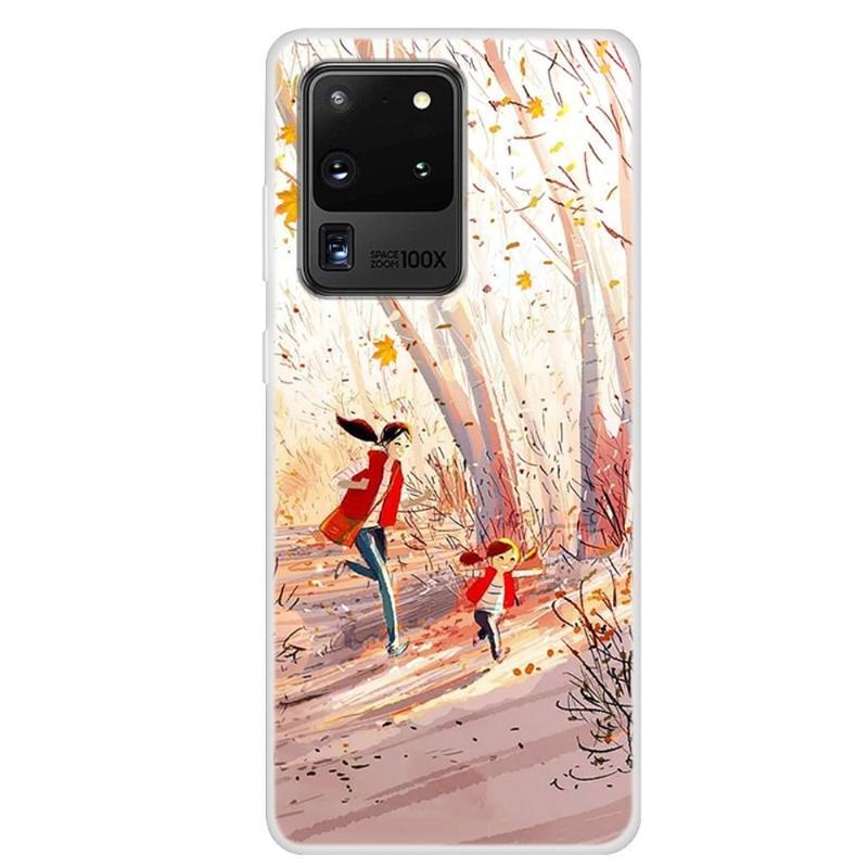 Printy zselés tok Samsung Galaxy S20 Ultra - Futás az erdőben