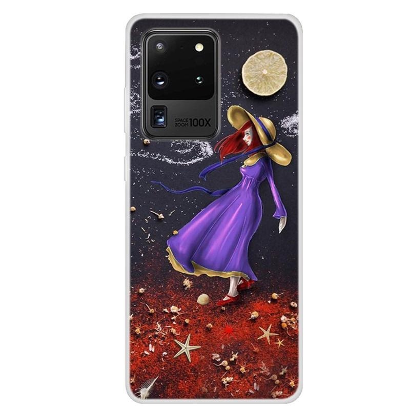 Printy zselés tok mobil Samsung Galaxy S20 Ultra - szépség és tengeri csillag