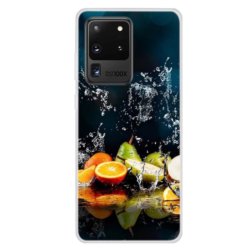 Printy zselés tok Samsung Galaxy S20 Ultra készülékhez - gyümölcs