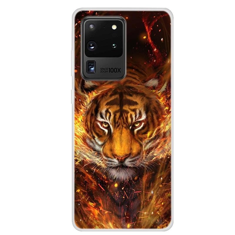 Printy gél tok Samsung Galaxy S20 Ultra készülékhez - tigris