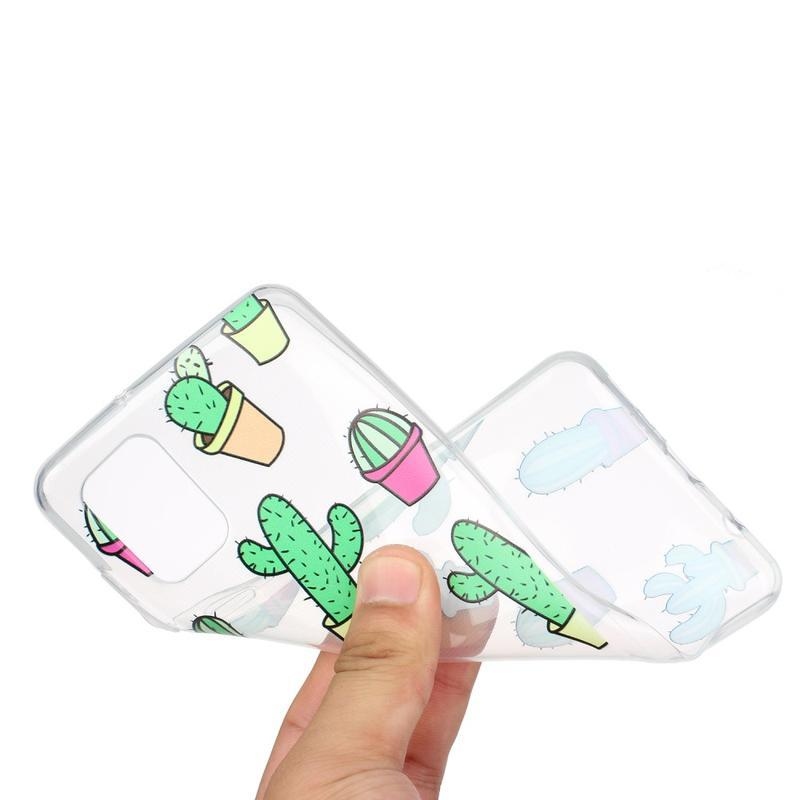 Printy gél tok mobilhoz Samsung Galaxy A31 - kaktusz