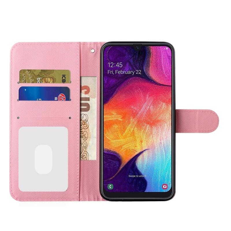 Printy pénztárca tok Samsung Galaxy A02s (164.2x75.9x9.1mm) - mackókkal